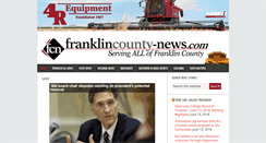 Desktop Screenshot of franklincounty-news.com