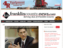 Tablet Screenshot of franklincounty-news.com